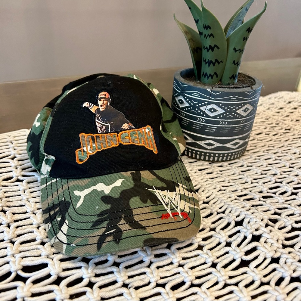 WWE John Cena Camouflage Baseball Cap 2009